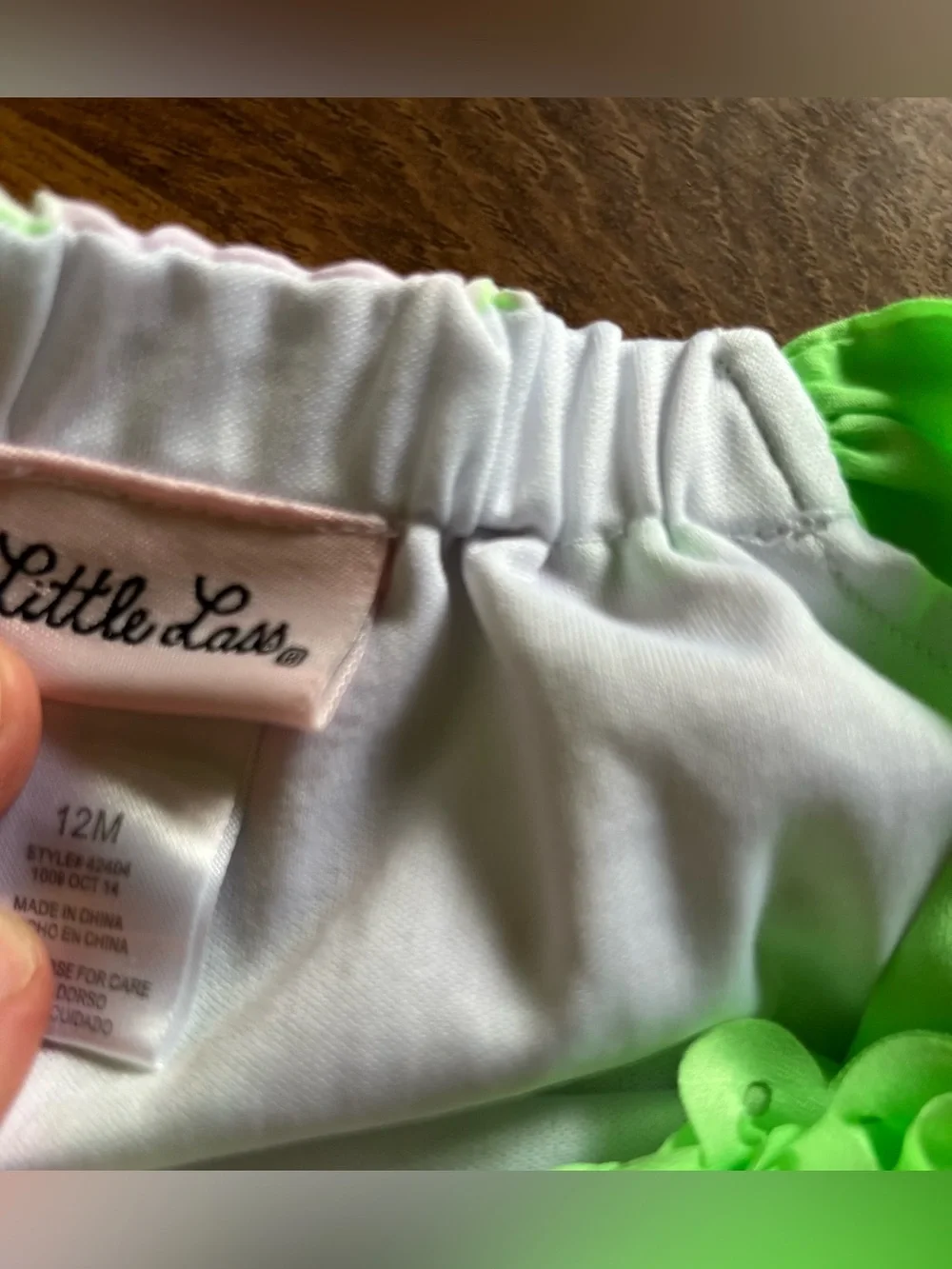Little Lass Baby Outfit 12m months 2 Piece tank top shorts - Picture 2 of 4